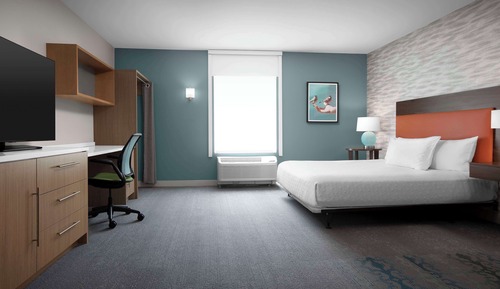 Studio, 1 King Bed, Accessible, Non Smoking (Roll In Shower)