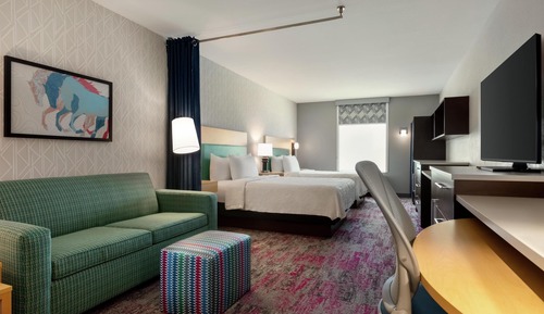 Studio, 2 Queen Beds, Accessible, Non Smoking (Hearing)