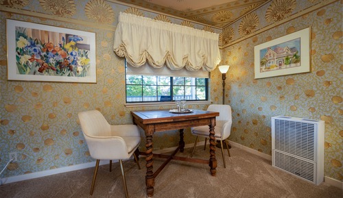 Luxury Room, 1 King Bed, Fireplace, Garden View