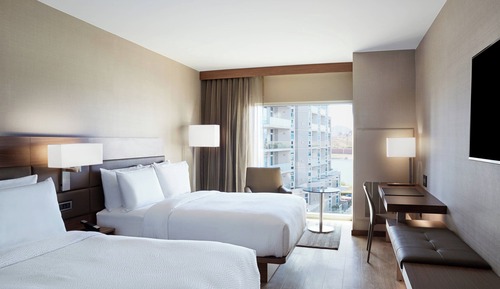 Room, 2 Double Beds, Lake View