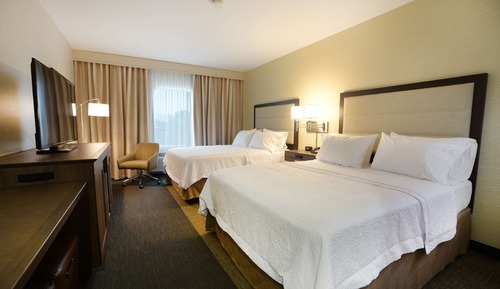 Room, 2 Queen Beds, Non Smoking, Refrigerator & Microwave