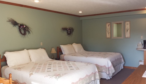 Standard Room, 2 Queen Beds, Non Smoking, Microwave