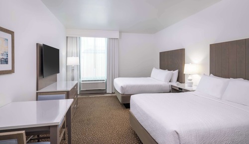 Standard Room, 2 Queen Beds, Non Smoking, Refrigerator & Microwave (No View)