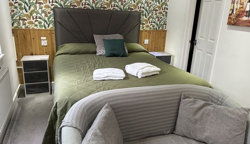 Comfort Double Room, Ensuite, Garden View (King (No 6))