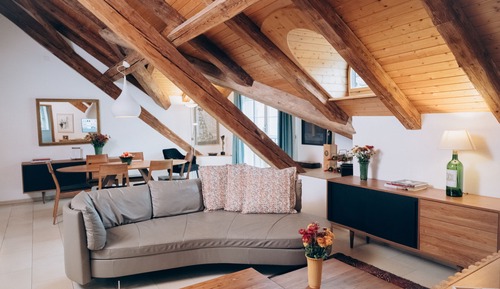 Luxury Suite, 2 Bedrooms, Fireplace, River View
