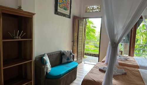 Basic Twin Room, 1 Bedroom, Garden View