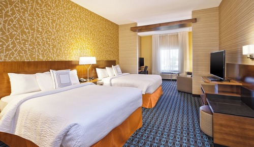 Suite, Multiple Beds, Hearing Accessible (Accessible Bathtub)