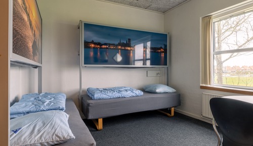 City Double or Twin Room, Private Bathroom, City View