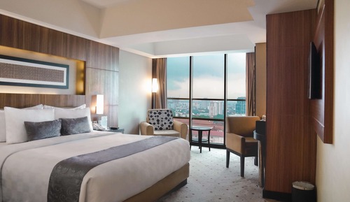 Superior Room, 1 Double Bed, Non Smoking, City View (Shower Only)