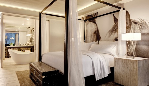 Archer King Suite with Balcony