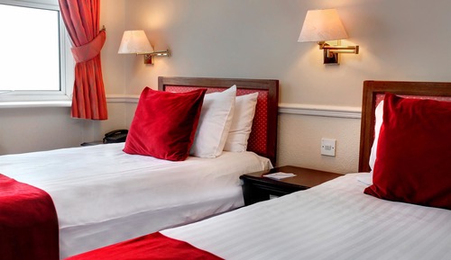 Standard Room, 2 Twin Beds, Non Smoking, Sea View