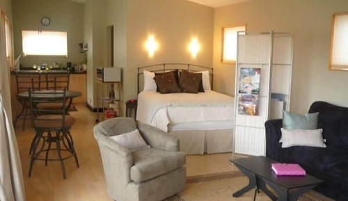 Comfort Cabin, 1 Queen Bed with Sofa bed