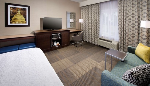 Room, 1 King Bed with Sofa bed, Accessible, Non Smoking (Roll In Shower)