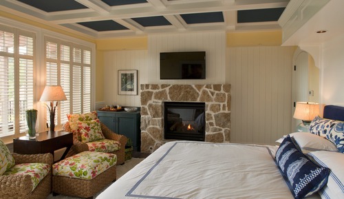 Luxury Suite, 1 King Bed, Fireplace