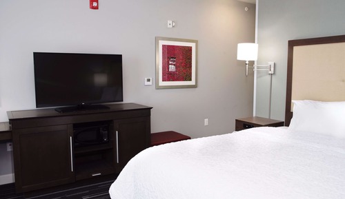 Room, 1 King Bed, Refrigerator & Microwave