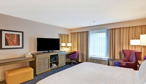 Room, 1 King Bed, Non Smoking, Refrigerator & Microwave