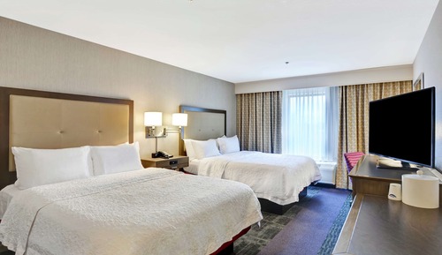 Room, 2 Queen Beds, Non Smoking, Refrigerator & Microwave