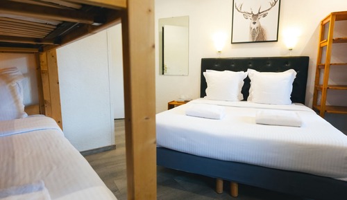 Superior Quadruple Room, Private Bathroom, Mountain View