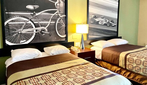 Room, 2 Double Beds, Accessible, Smoking (Mobility)
