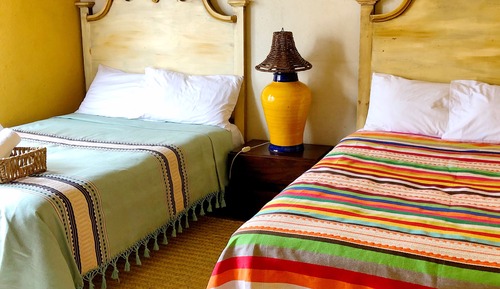 Comfort Cabin, 2 Double Beds, Accessible, Mountain View (Arcelia)