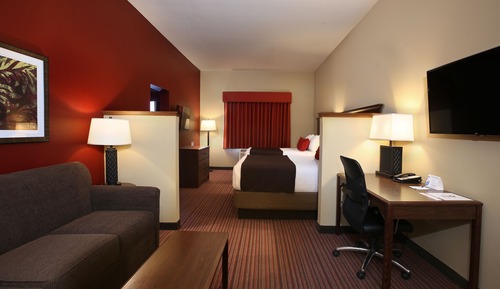 Suite, 2 Queen Beds, Non Smoking, Refrigerator & Microwave (Shower Only;with Sofabed)