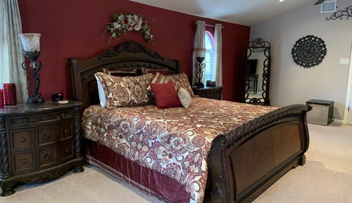 Honeymoon Double Room, 1 King Bed, Jetted Tub, Pool View