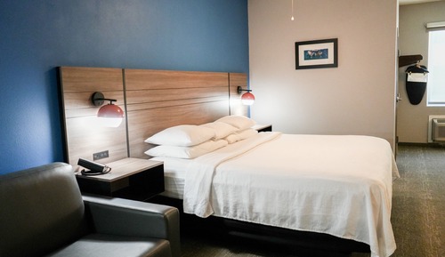 Deluxe Single Room, 1 King Bed with Sofa bed, Hearing Accessible