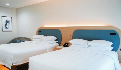 Deluxe Room, 2 Queen Beds (with Sofa)