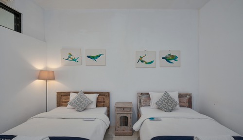 Twin Bedroom Garden View
