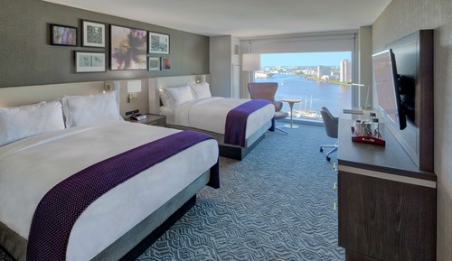 Executive Room, 2 Queen Beds, Non Smoking, River View