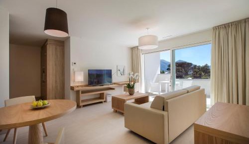 Apartment with Balcony and Spa Access