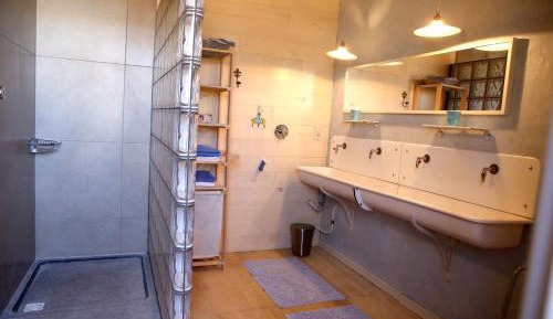 Family Room with Shower