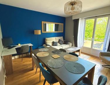 Two-Bedroom Apartment with Balcony