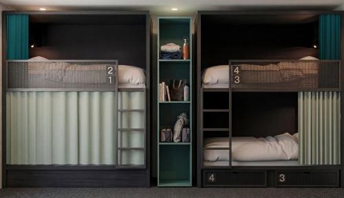4-Bed Mixed Dormitory Room
