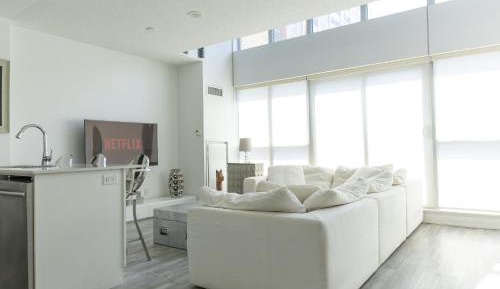 One-Bedroom Loft Apartment with Balcony