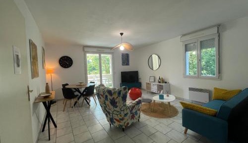Two-Bedroom Apartment with Balcony