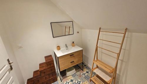 Family Room with Shared Bathroom