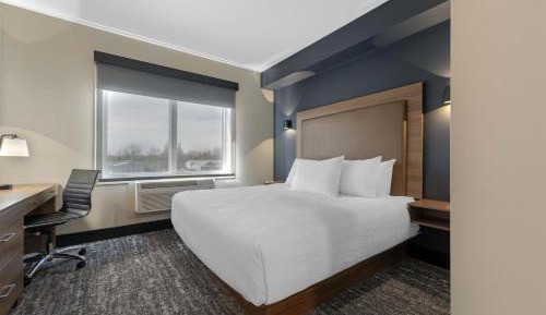 King Suite with Sofa Bed, Kitchenette, Sitting Area and Shower - Non-Smoking