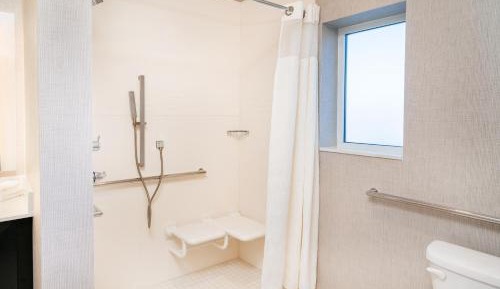 One-Bedroom King Suite with Sofa Bed - Mobility Accessible with Roll-In Shower