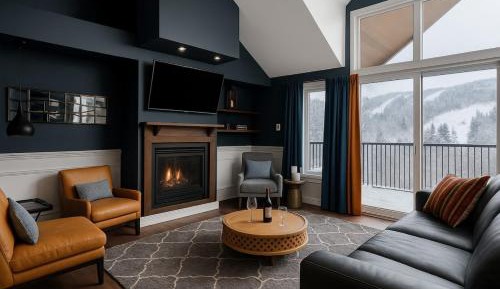 Three-Bedroom Apartment with Mountain View