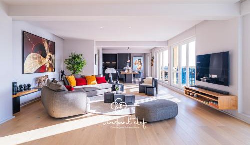 Three-Bedroom Premium Apartment with Balcony