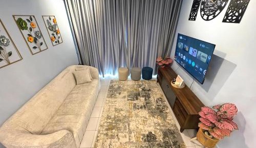 Three-Bedroom Apartment with Balcony