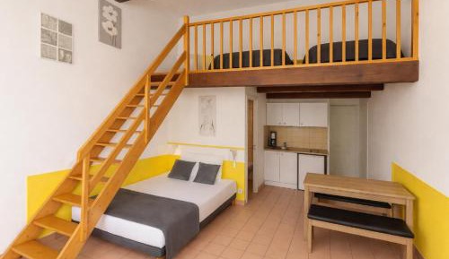 Mezzanine Studio 2 to 4 pers. - Kitchenette