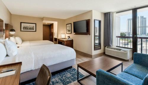 Guest room, 2 Double, Corner room, Balcony