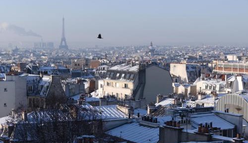 Deluxe Double or Twin Room with Partial Eiffel Tower or Sacré Coeur View
