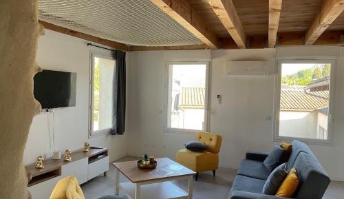 Two-Bedroom Apartment with Balcony and Terrace
