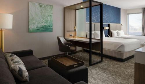 Queen Suite with Two Queen Beds and Trundle Bed