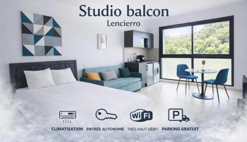 Studio with Balcony