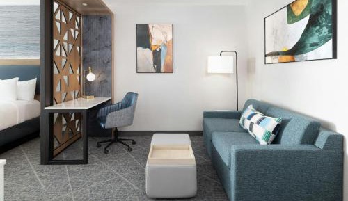 Queen Suite with Two Queen Beds and Sofa Bed