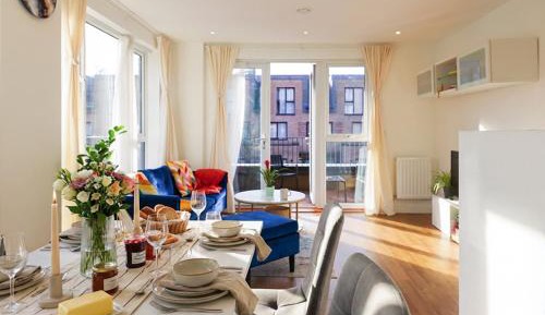 Two-Bedroom Apartment with Balcony